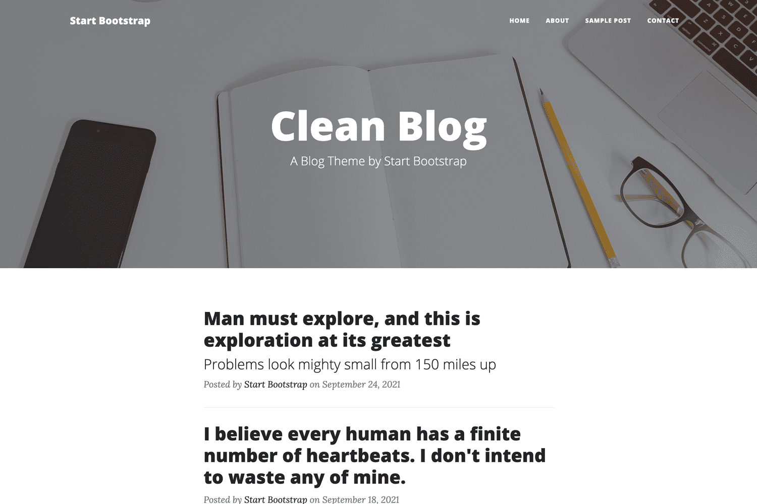 Clean Blog