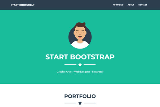 Free Bootstrap 5 Portfolio Resume Themes Start Bootstrap