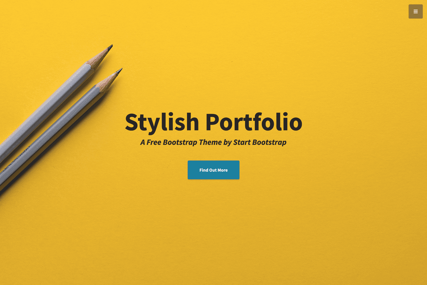 Stylish Portfolio - One Page Bootstrap Portfolio Theme - Start